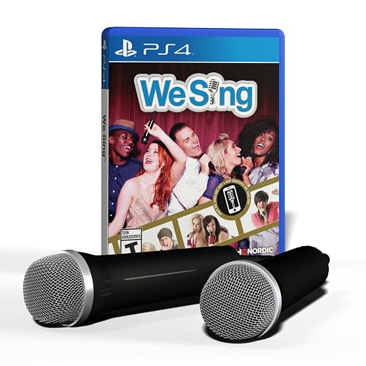 [B01KBE7T0I] We Sing 2-Mic Bundle (PS4) - PlayStation 4 Bundle Edition [video game]