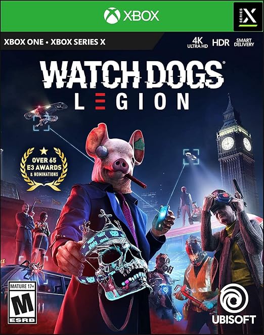 [B07SJ2T3CW] Watch Dogs Legion - Xbox One Standard Edition [video game]