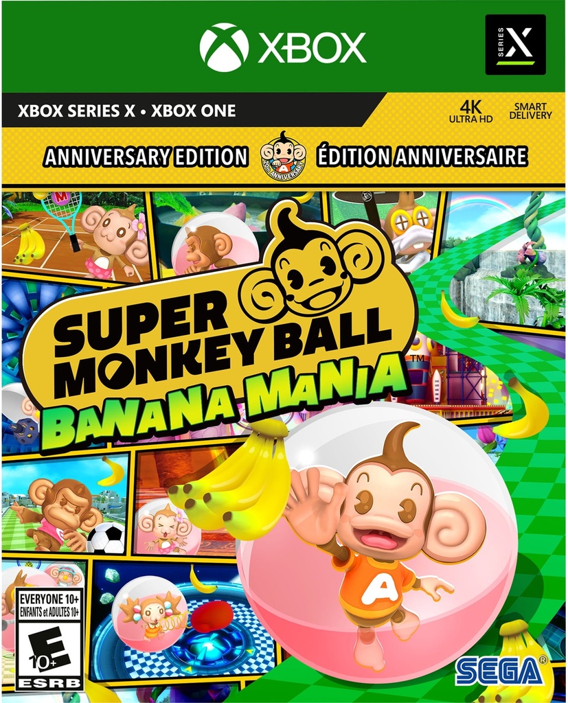 Super Monkey Ball Banana Mania: Anniversary Launch Edition - Xbox Series X [video game]