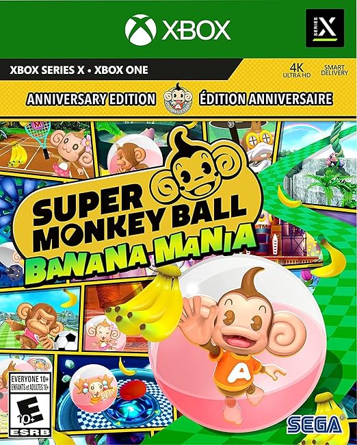 Super Monkey Ball Banana Mania: Anniversary Launch Edition - Xbox Series X [video game]