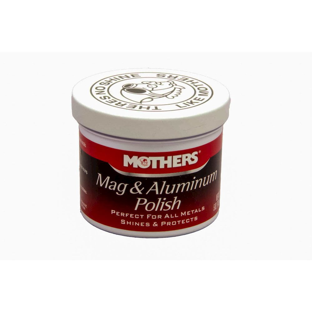 Mothers Mag & Aluminum Polish - Metal Cleaner for Wheels, Brass, Alloys & Accessories, 5 oz Jar